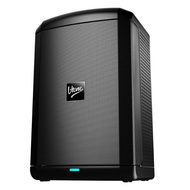 V-TONE OrionX 8 ACCU akumulatorowa kolumna aktywna czarna 8" Bluetooth AUX Phantom 80W RMS 6000 mAh