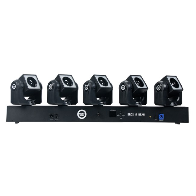 LIGHT4ME BROS 5 BEAM efekt LED 5x głowica ruchoma oświetlenie sceniczne