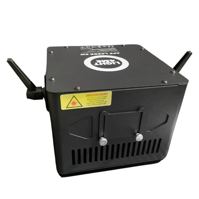 LIGHT4ME APP LASER 5W RGB profesjonalne estradowe oświetlenie laserowe Bluetooth