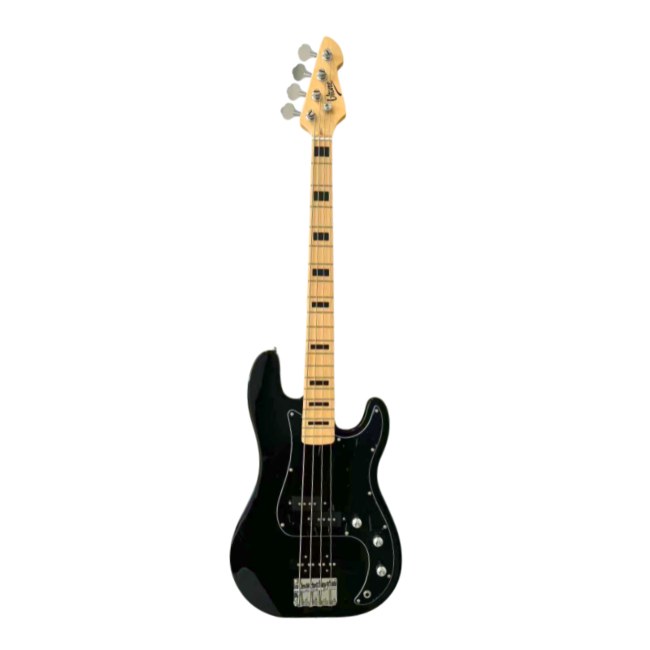 V-TONE PJB46 BK gitara basowa 4/4 czarna Precision Jazz Bass 46" klucze imbusowe