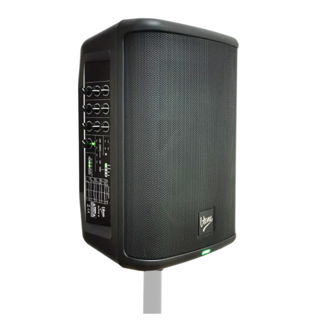 V-TONE ALPHA 8 kolumna aktywna akumulatorowa 8" Bluetooth TWS DSP AUX 95W RMS wbudowany mikser