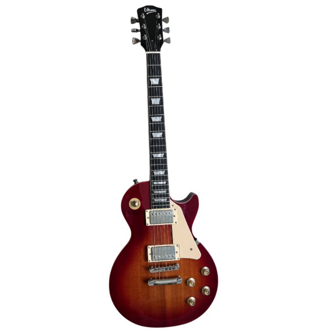 V-TONE VLP1 BS gitara elektryczna 4/4 Les Paul 39" HH Honey-Wine cutaway klucz imbusowy