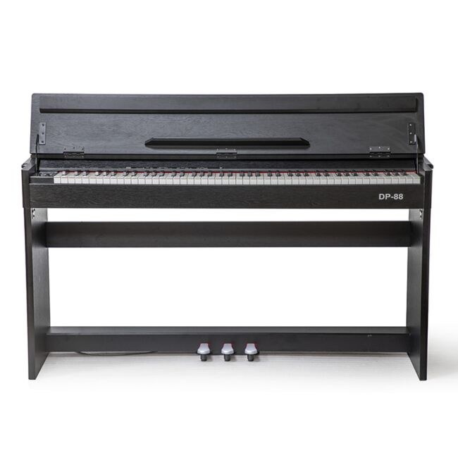 V-TONE DP-88 BK czarne pianino cyfrowe ze statywem drewnianym