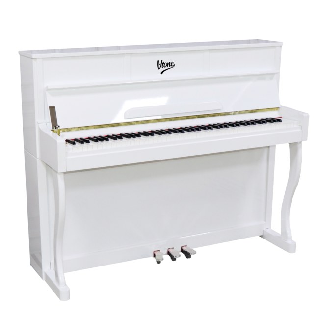 V-TONE BL-980 WH pianino cyfrowe stacjonarne białe USB MIDI dwa wyjścia słuchawkowe wbudowane głośniki 2x25W