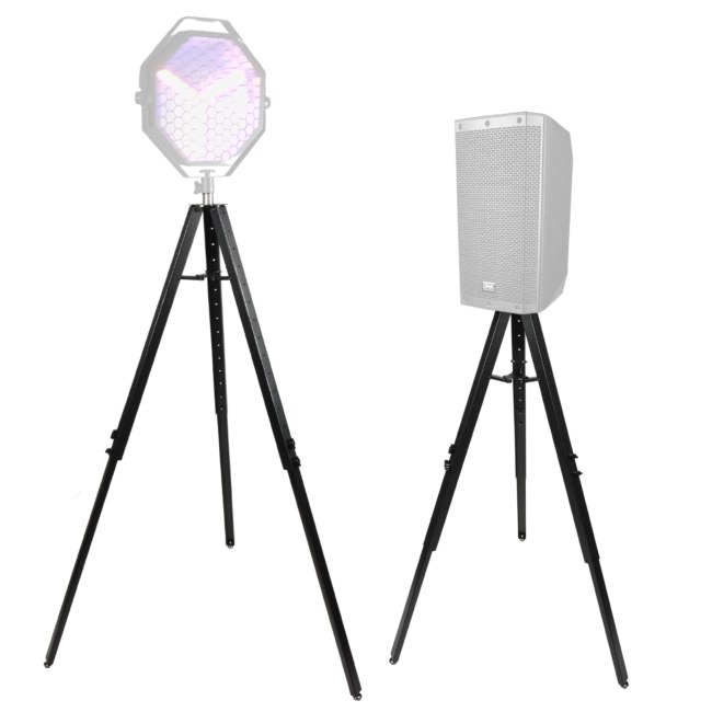 DNA RS1 statyw tripod pod oświetlenie nagłośnienie okrągła podstawa adapter kolumnowy 35 mm 86-152 cm do 20 kg