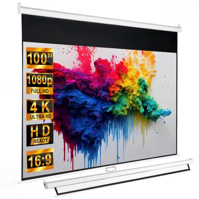 DH Line TVS 100 — ekran projekcyjny 100 cali 16:9