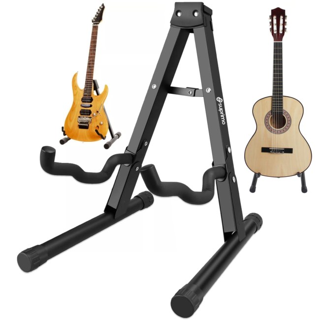 SUPRIMO GS1 stojak statyw gitarowy typu A składany podłogowy przenośny do 12 kg