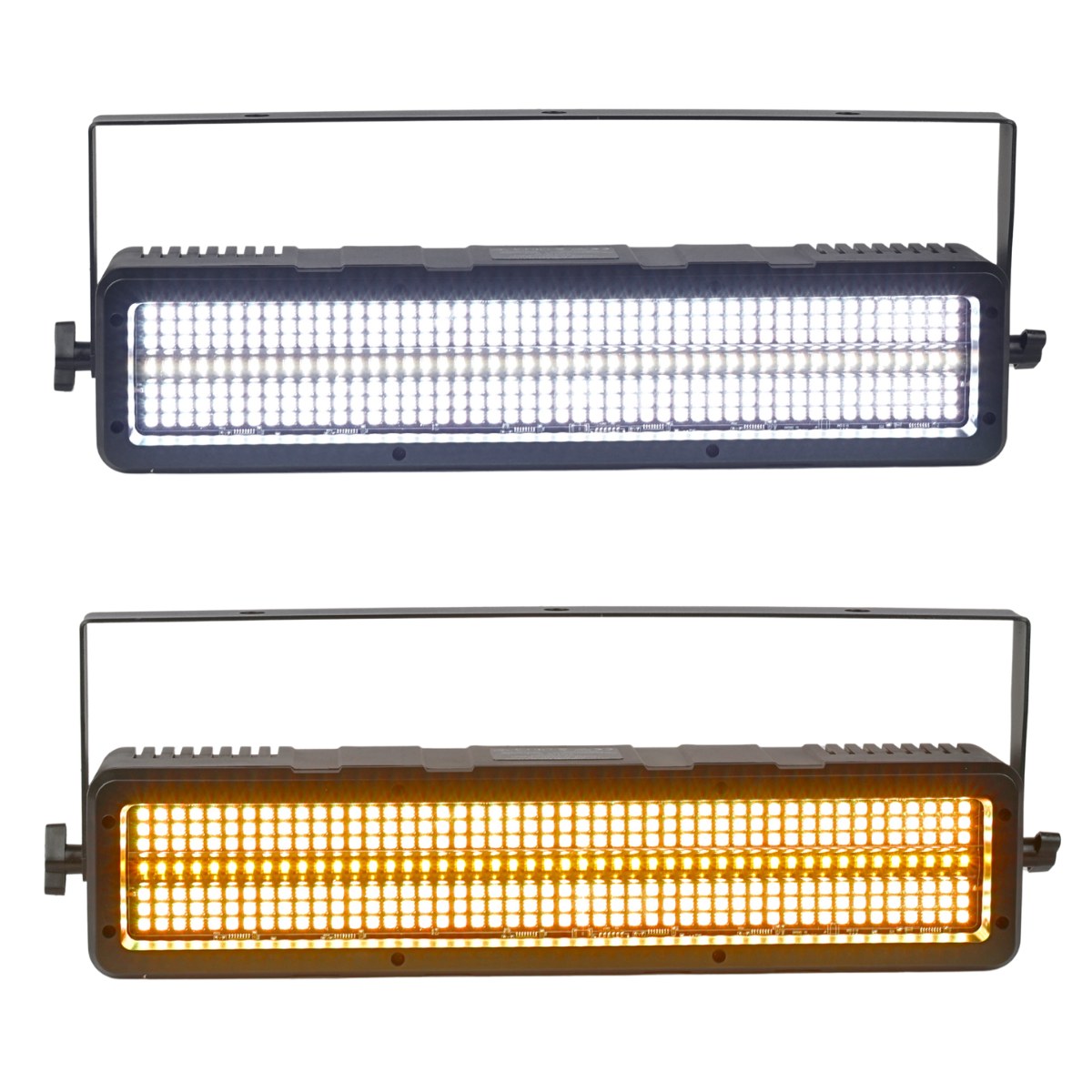 LIGHT4ME AURI XL STROBE stroboskop sceniczny LED efekt świetlny 48x1W CW/A SMD3030+288x0,2W RGB SMD5050 pilot bezprzewodowy uchwyt montażowy