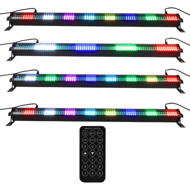 LIGHT4ME WASH BAR 240/16 IR SMD listwa oświetleniowa wall washer dekoracja światłem 240x1,5W RGB SMD5050 LED