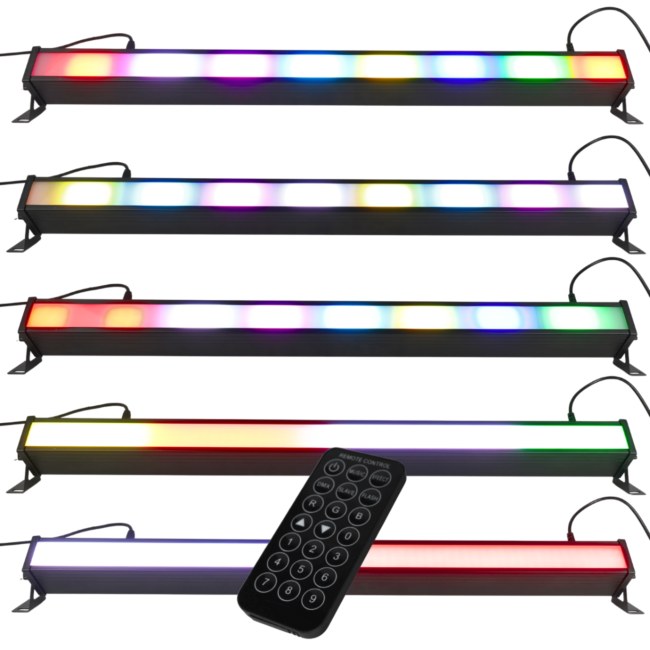 LIGHT4ME WASH BAR FROST IR SMD listwa oświetleniowa wall washer dekoracja światłem 192x1,5W RGB SMD5050 LED