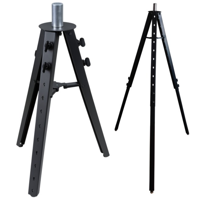 DNA RS2 statyw tripod pod oświetlenie nagłośnienie okrągła podstawa adapter kolumnowy 35 mm 86-152 cm do 20 kg