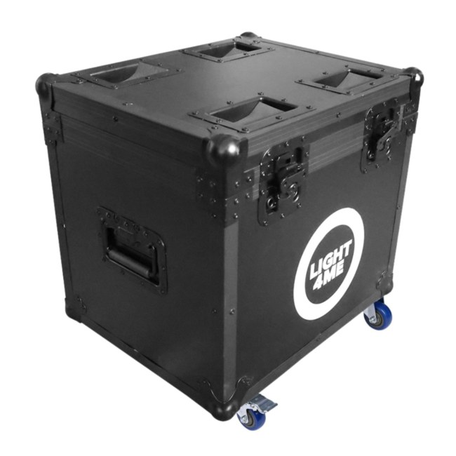 LIGHT4ME SKY SPOT 150W CASE 2IN1 skrzynia transportowa na 2 głowice ruchome akcesoria 4 kółka mechanizm blokady