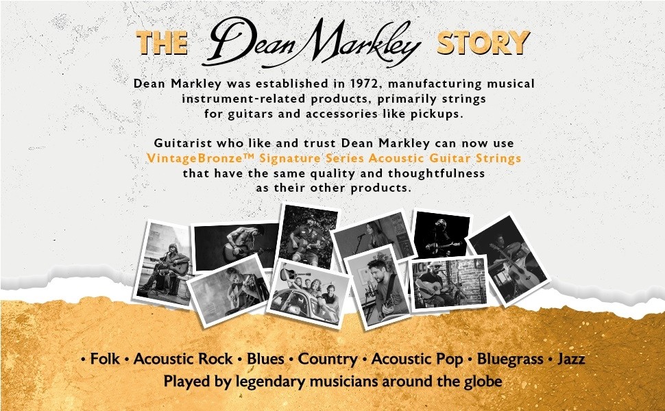 DEAN MARKLEY DM 2002 komplet strun do gitary akustycznej