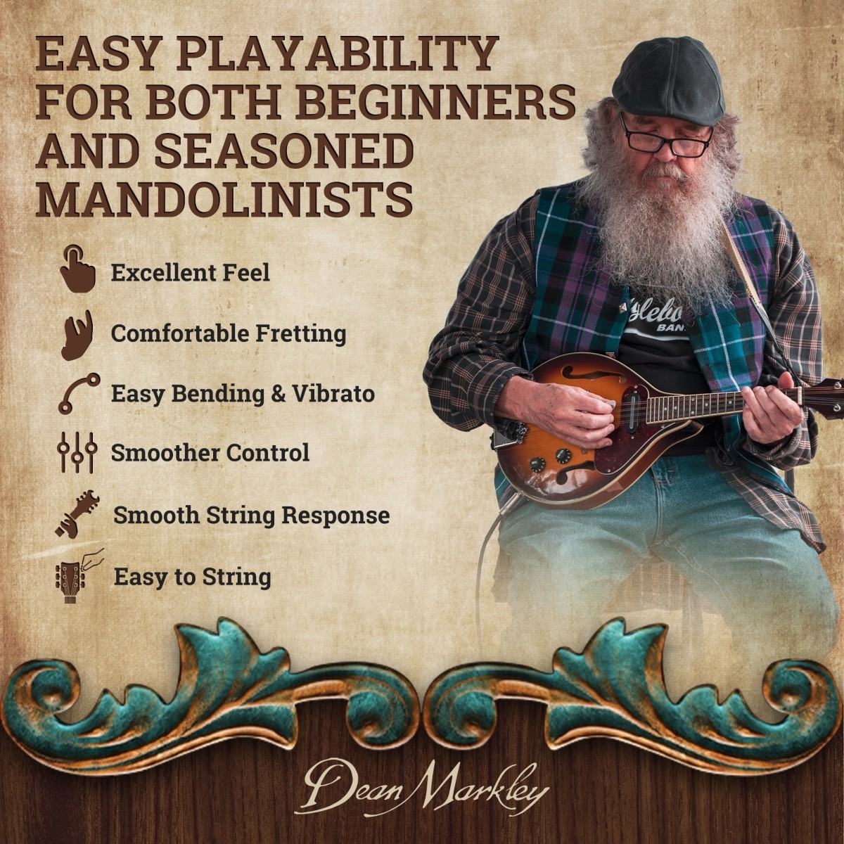 DEAN MARKLEY DM 2402 komplet strun do banjo i mandolin