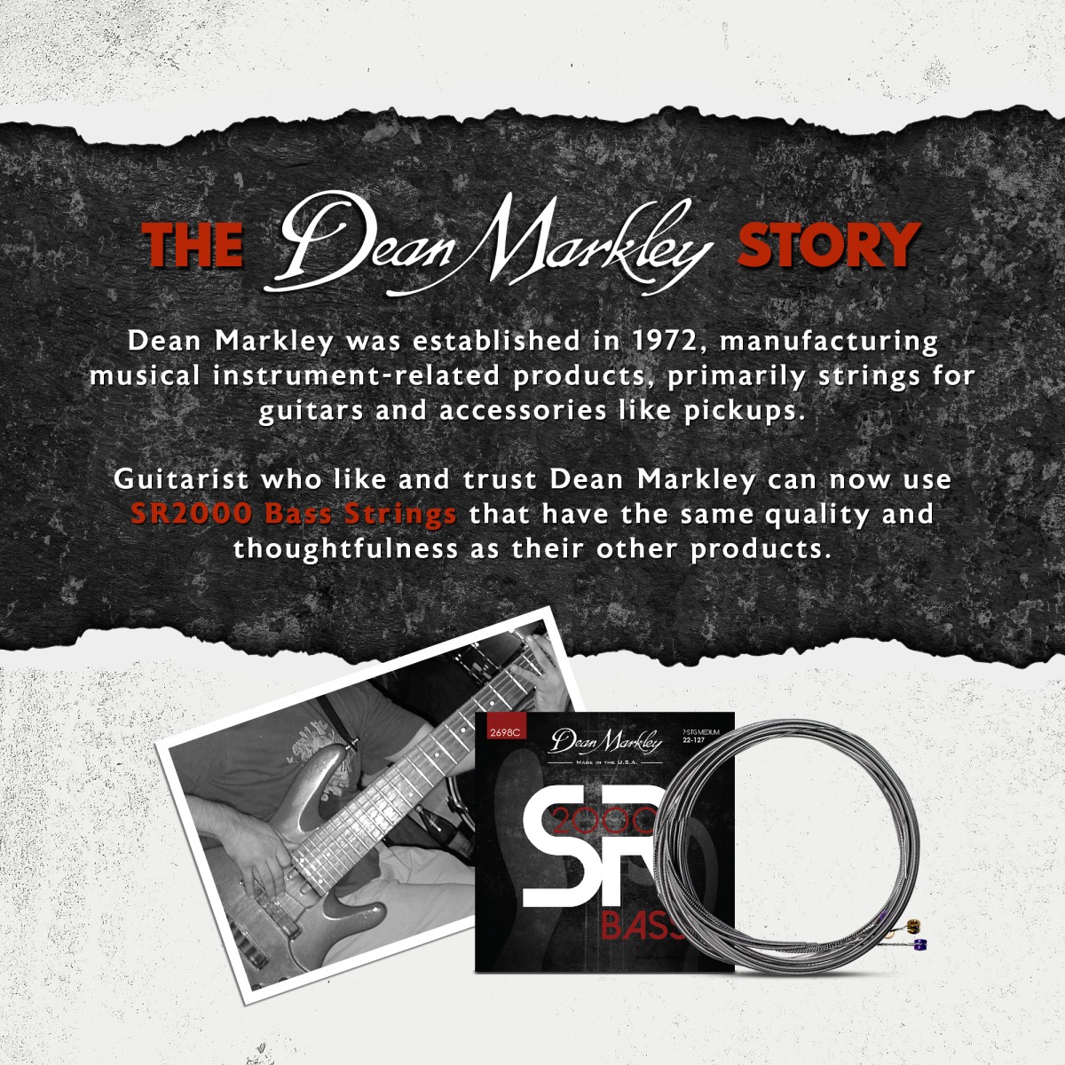 DEAN MARKLEY DM 2696 komplet strun do gitary basowej