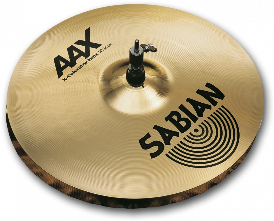 SABIAN AAX 14" X-CELERATOR HI-HAT BRILLIANT