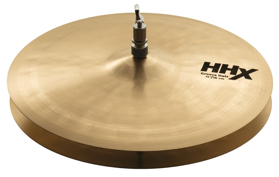 SABIAN HHX 15" GROOVE HI-HAT BRILLIANT
