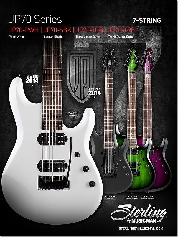 STERLING JP 70 (SBK-R1) gitara elektryczna