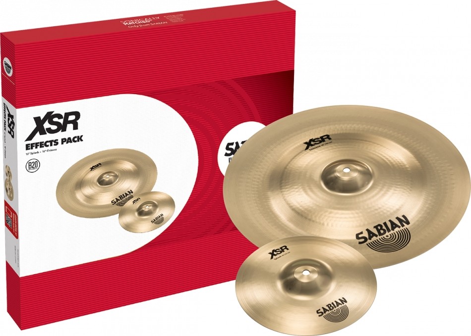 SABIAN XSR EFFECTS PACK ZESTAW TALERZY 10/18"