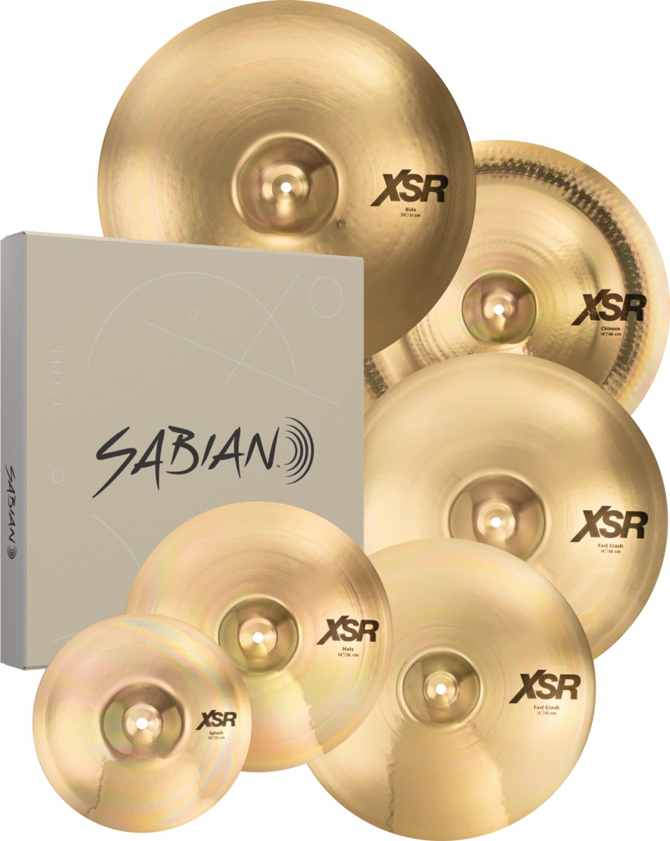 SABIAN XSR 5006 (B) talerze w zestawie
