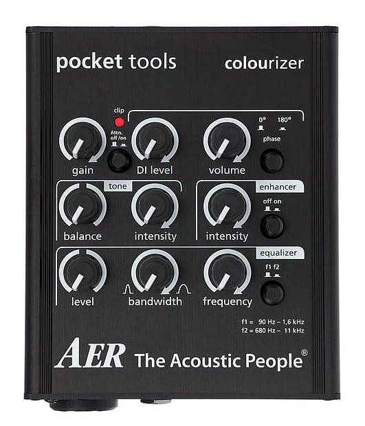 AER POCKET TOOLS COLOURIZER 2 przedwzmacniacz gitarowy