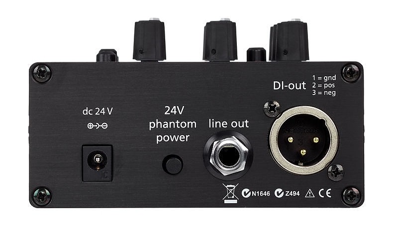AER POCKET TOOLS COLOURIZER 2 przedwzmacniacz gitarowy