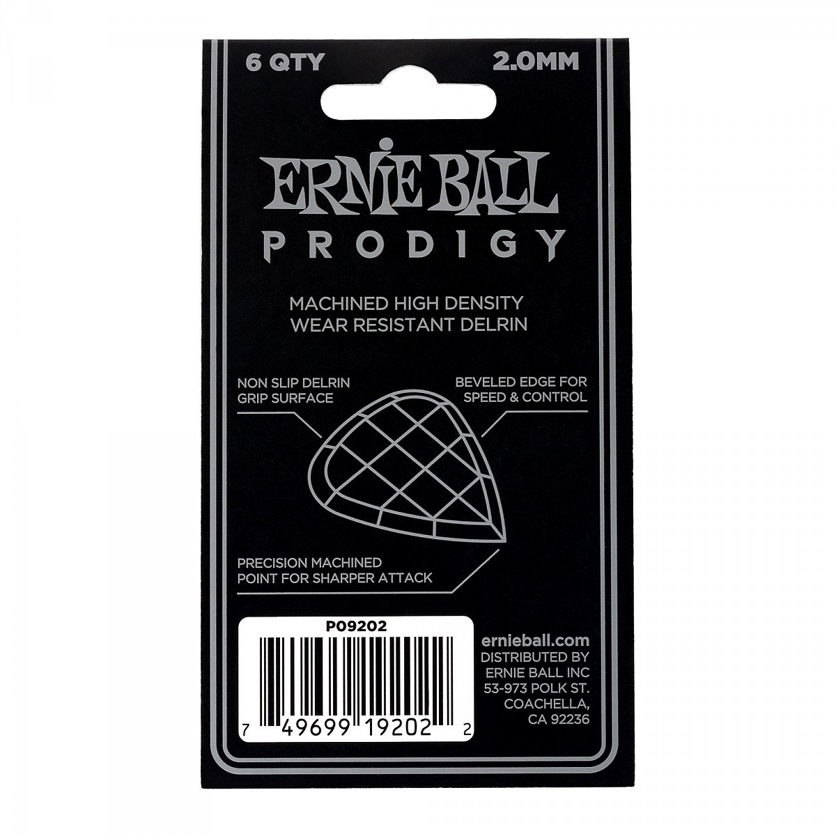 ERNIE BALL EB 9202 piórka w set'ach