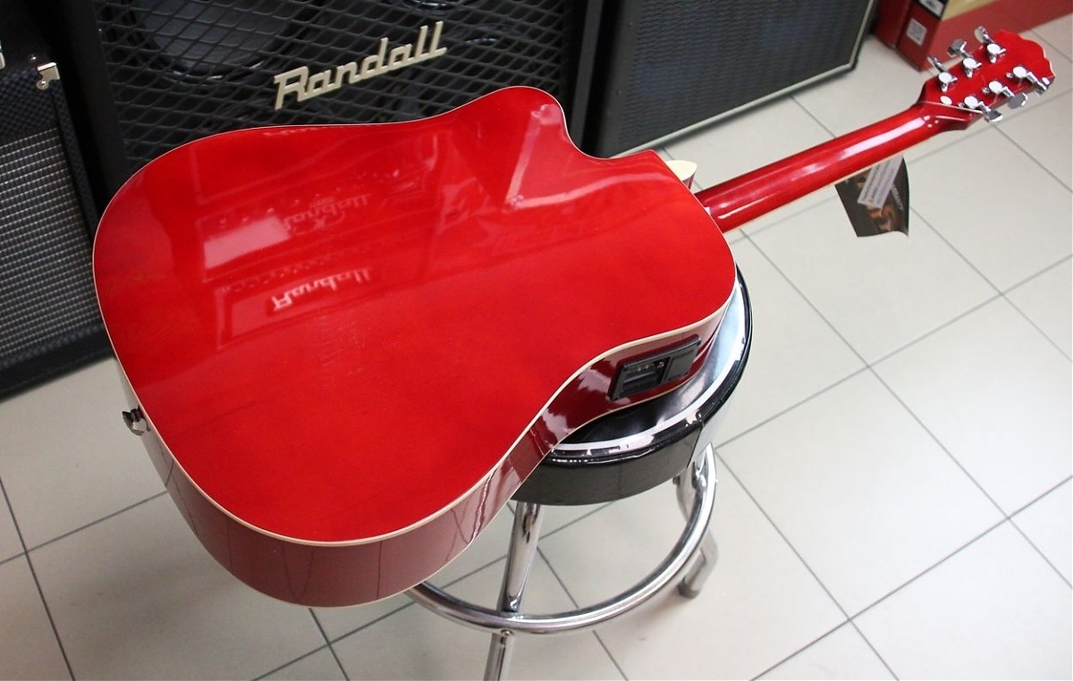 WASHBURN WA 90 CE (RDB) gitara elektroakustyczna