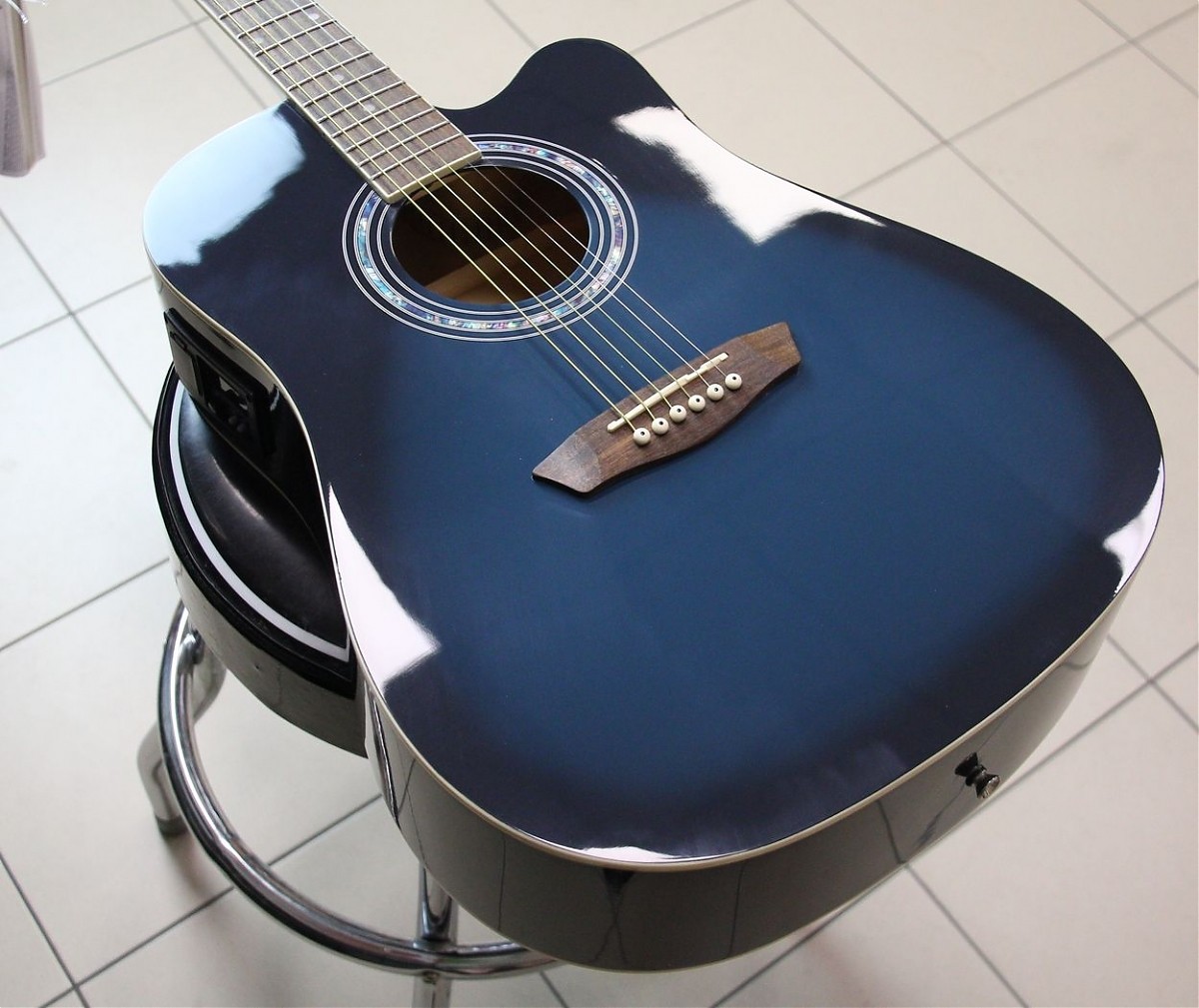 WASHBURN WA 90 CE (BLB) gitara elektroakustyczna
