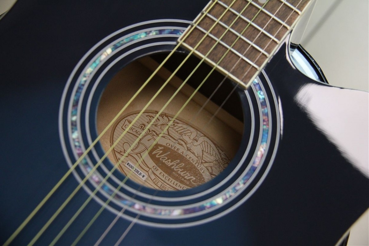 WASHBURN WA 90 CE (BLB) gitara elektroakustyczna
