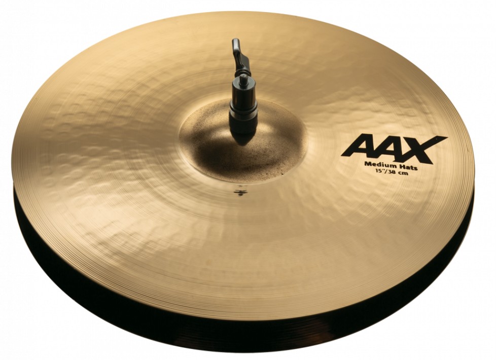 SABIAN AAX 15" MEDIUM HI-HAT BRILLIANT