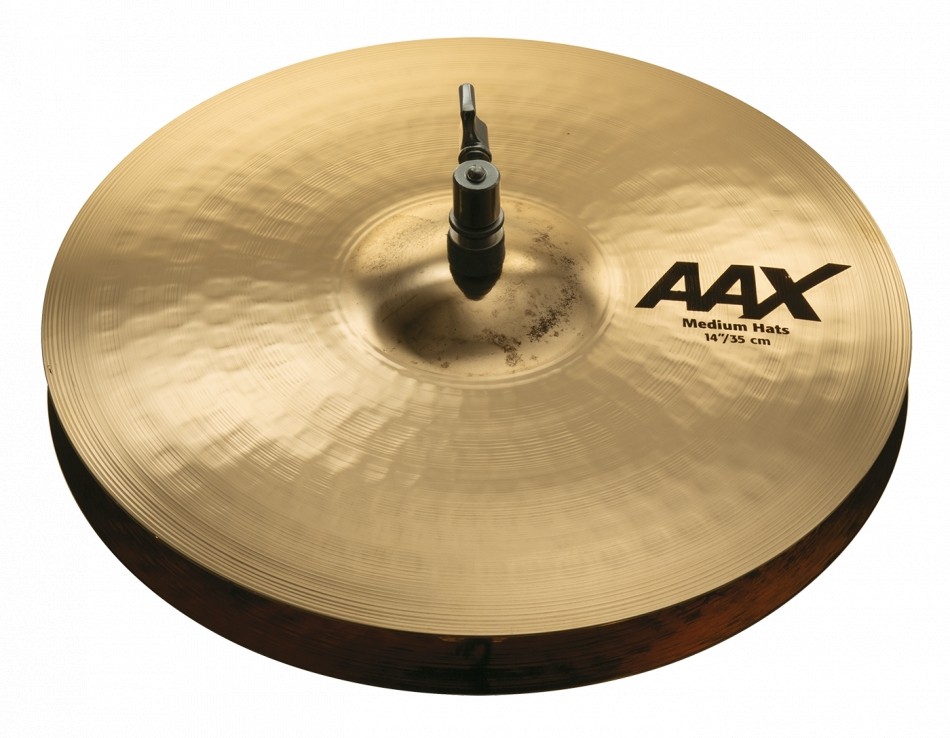 SABIAN AAX 14" MEDIUM HI-HAT BRILLIANT
