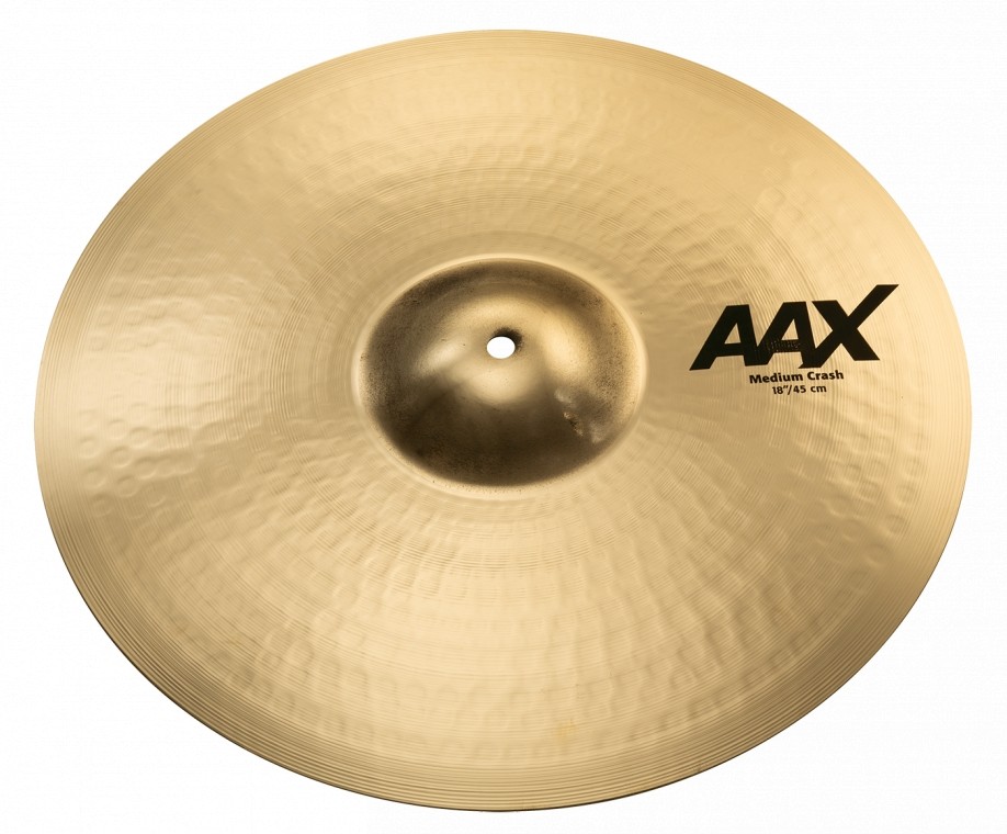 SABIAN AAX 18" MEDIUM CRASH BRILLIANT
