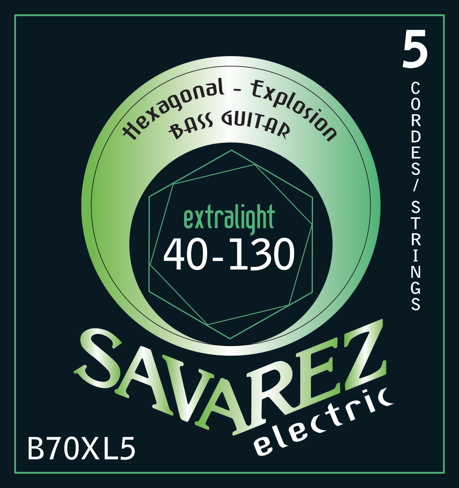 SAVAREZ SA B70 XL5 komplet strun do gitary basowej