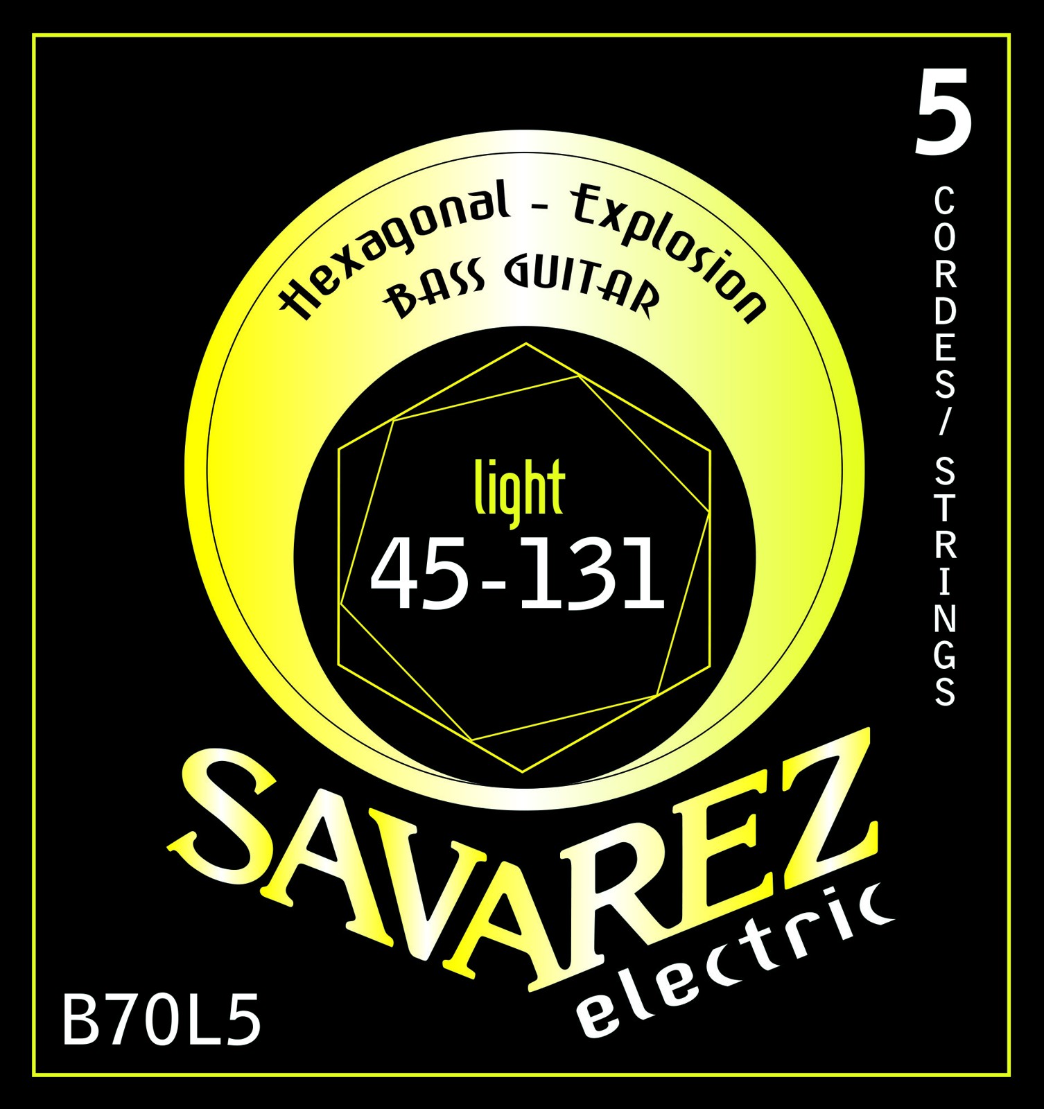 SAVAREZ SA B70 L5 komplet strun do gitary basowej
