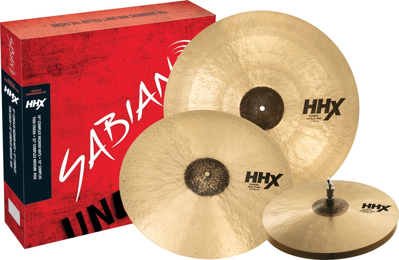 SABIAN 15005 XC (N) talerze w zestawie