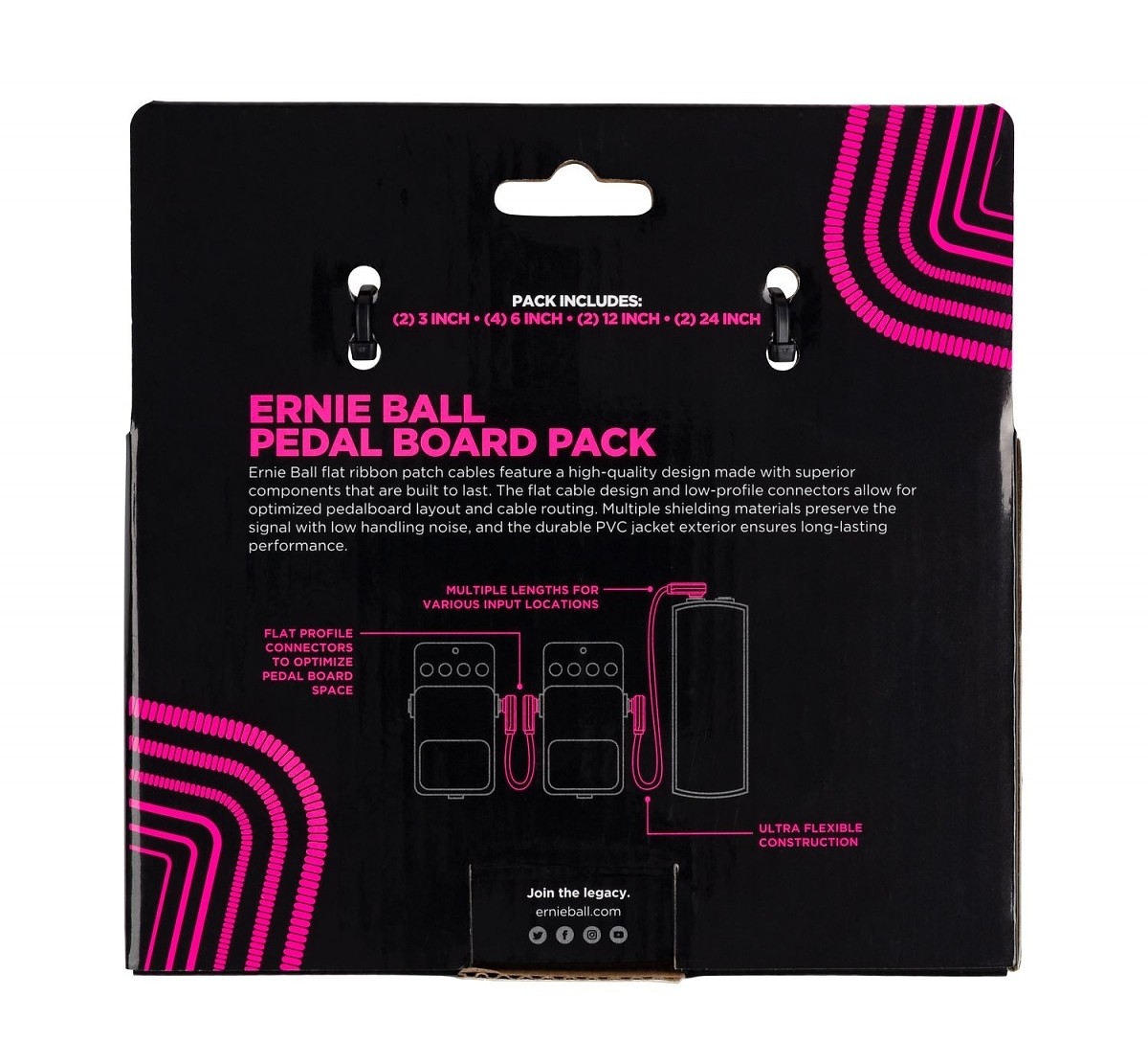 ERNIE BALL EB 6224 kabel instrumentalny