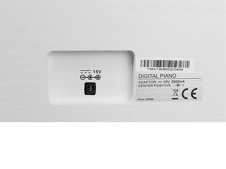 MEDELI DP 650 K (WH) pianino cyfrowe