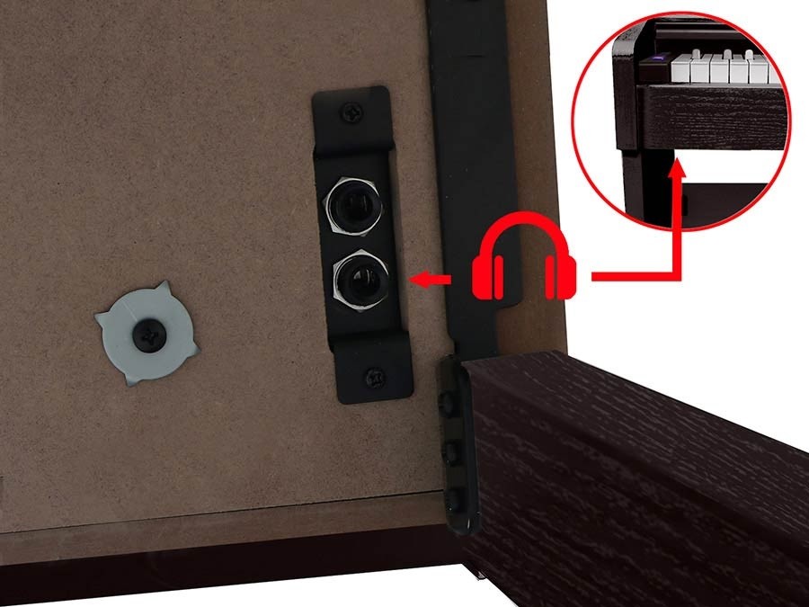 MEDELI DP 280 K (RW) pianino cyfrowe