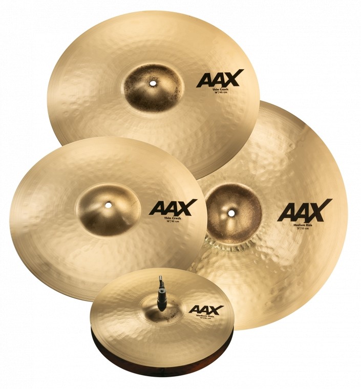 SABIAN AAX PROMOTIONAL SET 14/16/18/21 BRILLIANT