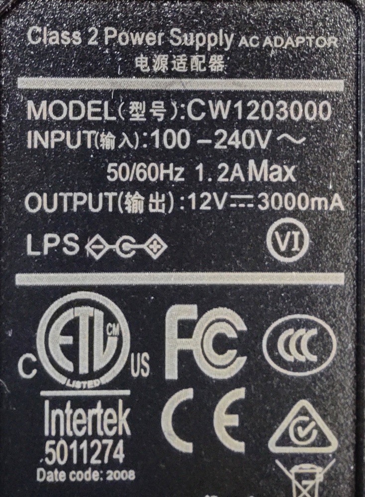 LANEY MINI-LANEY-PSU zasilacz do efektów gitarowych