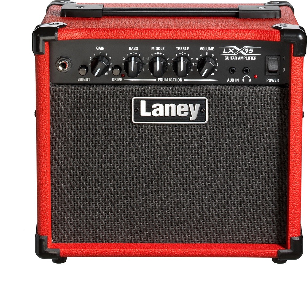 LANEY LX-15 RED combo do gitary elektrycznej