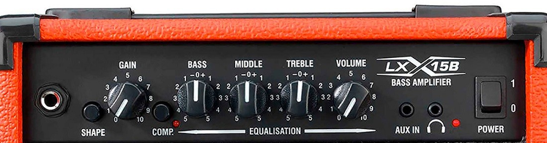 LANEY LX-15 B-RED combo basowe