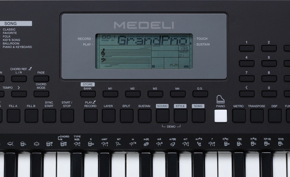 MEDELI IK 100 keyboard