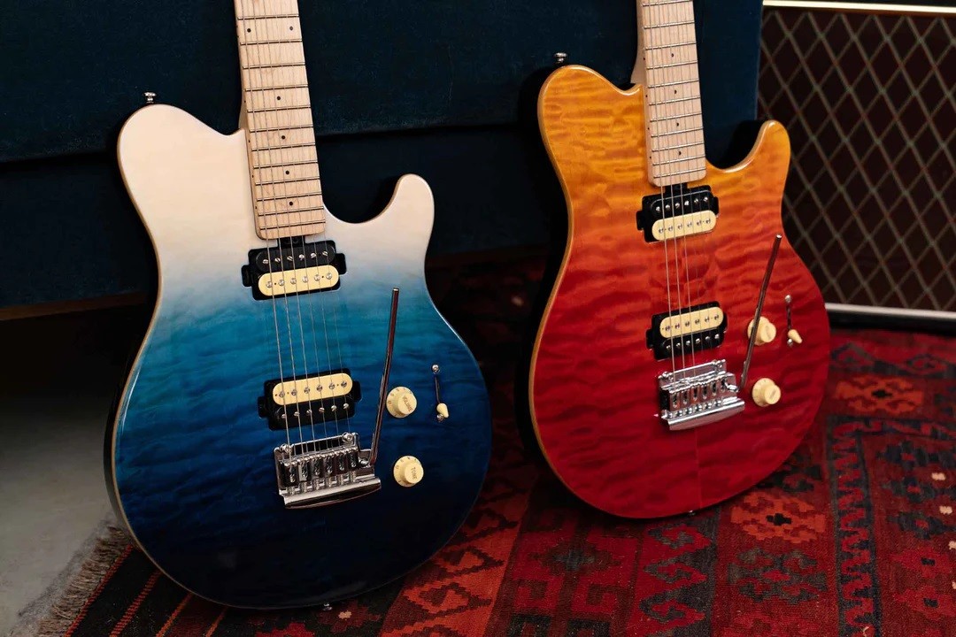 STERLING AX 3 QM (SPB-M1) gitara elektryczna