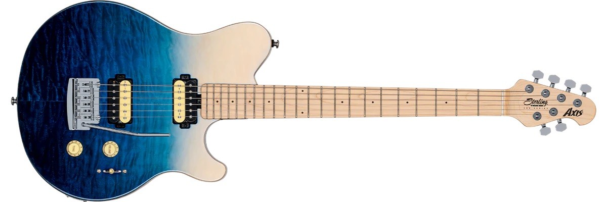 STERLING AX 3 QM (SPB-M1) gitara elektryczna