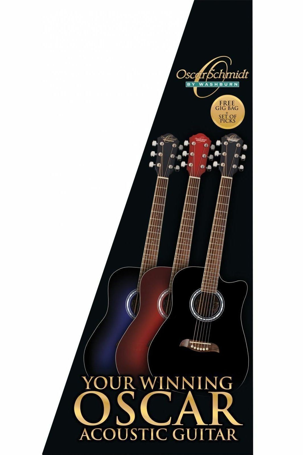 OSCAR SCHMIDT OD 45 C (TS) PACK gitara akustyczna