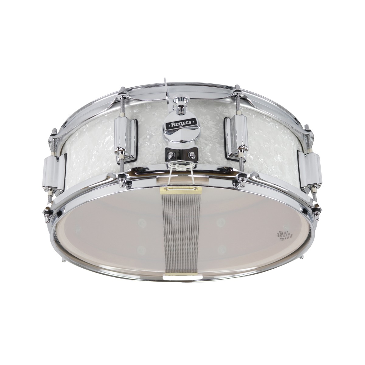 ROGERS POWERTONE WHITE MARINE PEARL WERBEL 14X5"