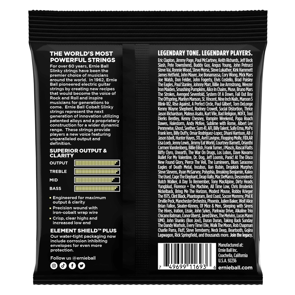 ERNIE BALL EB 2714 komplet strun do gitary elektrycznej