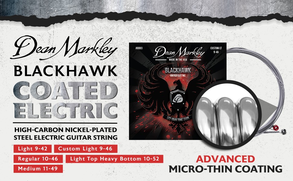 DEAN MARKLEY DM 8003 komplet strun do gitary elektrycznej